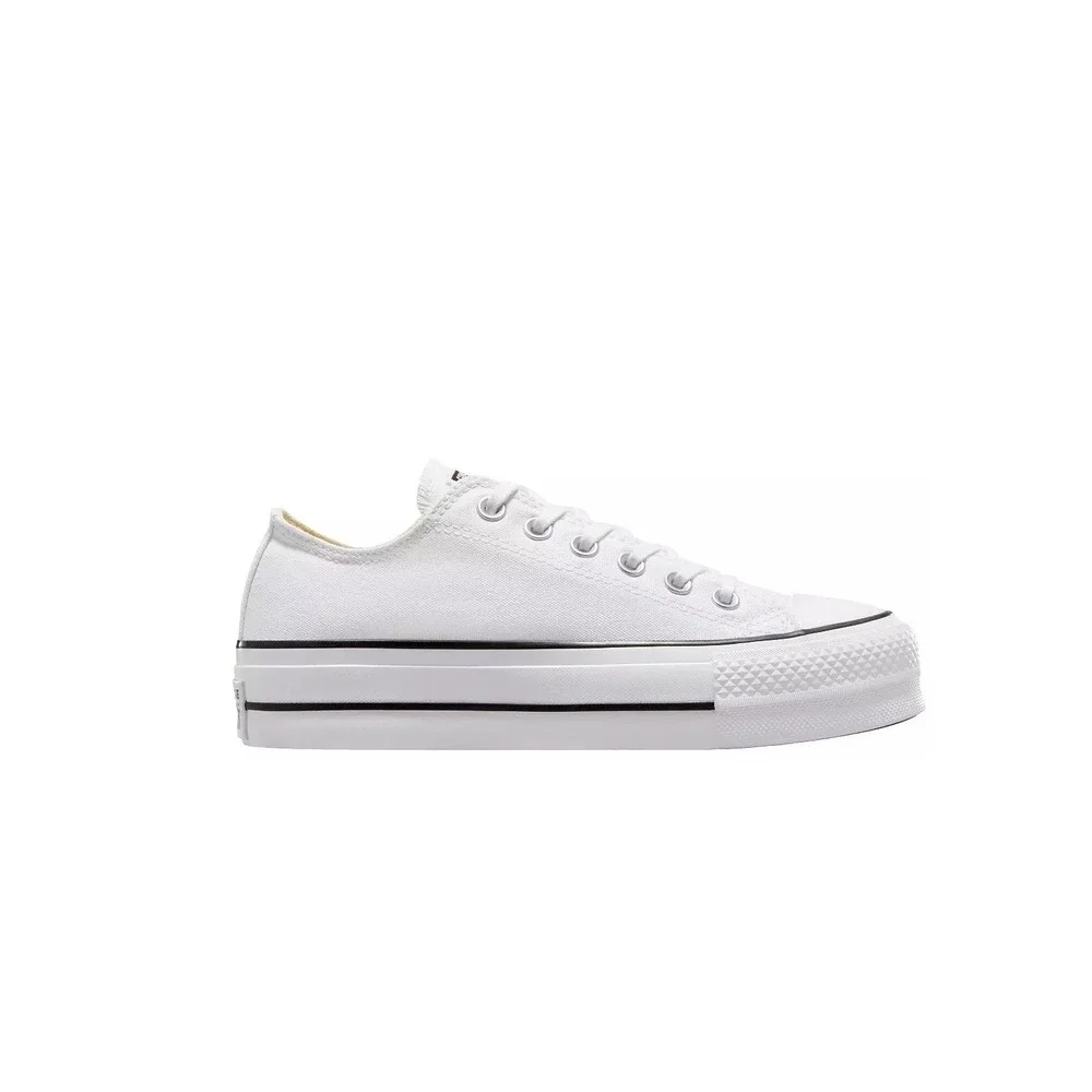Converse Chuck Taylor All Star Lift Platform Sneakers White Women 8.5 US Low Top - Picture 1 of 10